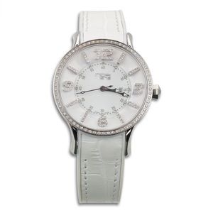 N.O.A. NOA 1675 White Dial Diamond Ladies Watch